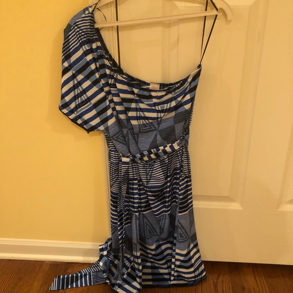 Poema one shoulder summer dress